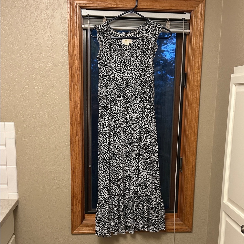 Maeve Monochrome Maxi Dress